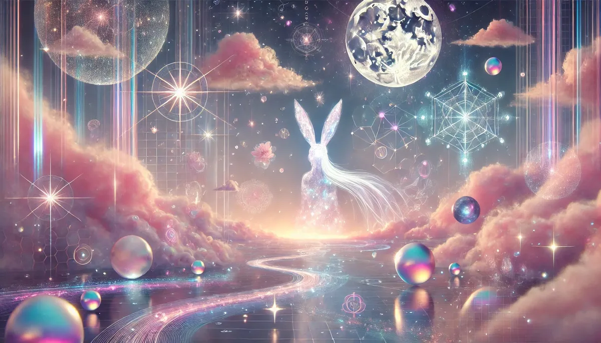 blue pink and green textile